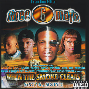 Three 6 Mafia : When The Smoke Clears - Sixty 6, Sixty 1 (CD, Album)