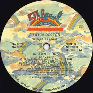 Instant Funk : Witch Doctor (LP, Album)