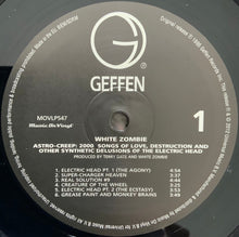 Load image into Gallery viewer, White Zombie : Astro-Creep: 2000 (Songs Of Love, Destruction And Other Synthetic Delusions Of The Electric Head) (LP, Album, RE, 180)