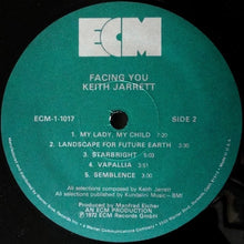 Load image into Gallery viewer, Keith Jarrett : Facing You (LP, Album)