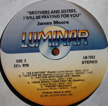Load image into Gallery viewer, Rev. James Moore : Brothers And Sisters, I Will Be Praying For You (LP, Album)