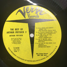 Load image into Gallery viewer, Arthur Prysock : The Best Of Arthur Prysock Number 2 (LP, Comp, Mono, Promo)