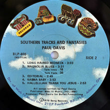 Load image into Gallery viewer, Paul Davis (3) : Southern Tracks &amp; Fantasies (LP, Album, NAM)