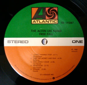 The Alvin Lee Band : Free Fall (LP, Album, Mon)