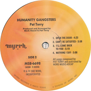 Pat Terry : Humanity Gangsters (LP, Album)