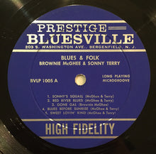 Load image into Gallery viewer, Sonny Terry &amp; Brownie McGhee : Blues &amp; Folk (LP, Album, Mono)