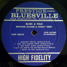 Load image into Gallery viewer, Sonny Terry &amp; Brownie McGhee : Blues &amp; Folk (LP, Album, Mono)