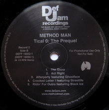 Load image into Gallery viewer, Method Man : Tical 0: The Prequel (2xLP, Album, Promo, Cle)