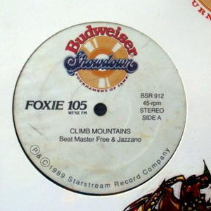 Beat Master Free & Jazzano / Basic Black : Climb Mountains / It's All Over (12")