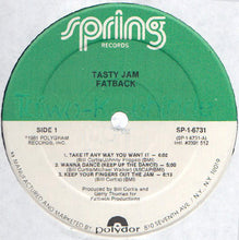 Load image into Gallery viewer, Fatback* : Tasty Jam (LP, Album, 53 )