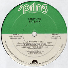 Load image into Gallery viewer, Fatback* : Tasty Jam (LP, Album, 53 )