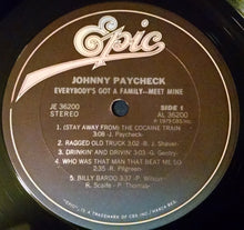 Load image into Gallery viewer, Johnny Paycheck : Everybody's Got A Family...Meet Mine (LP, Album)