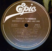 Load image into Gallery viewer, Johnny Paycheck : Everybody's Got A Family...Meet Mine (LP, Album)