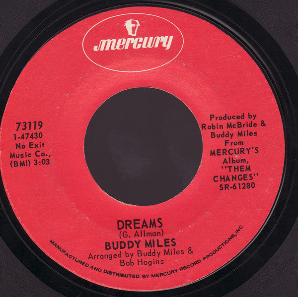 Buddy Miles : Dreams (7