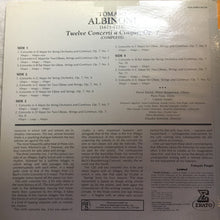 Load image into Gallery viewer, Tomaso Albinoni : Twelve Concerti A Cinque, Op. 7 (Complete) (2xLP)