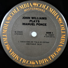 Load image into Gallery viewer, John Williams (7) / Manuel Ponce* : Manuel Ponce (LP, Album)