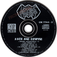Load image into Gallery viewer, Lemming Project : Hate And Despise (CD, Album, Promo)