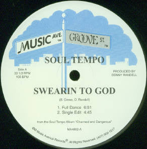 Soul Tempo : Swearin' To God (12