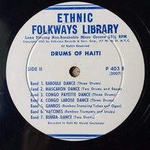 Load image into Gallery viewer, Unknown Artist : Drums Of Haiti (LP)