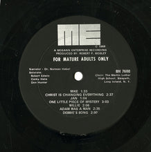 Load image into Gallery viewer, Norman Habel : For Mature Adults Only (LP, Album)