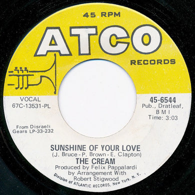 Cream (2) : Sunshine Of Your Love (7