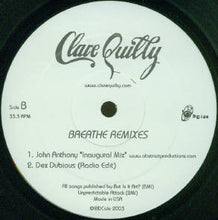 Load image into Gallery viewer, Clare Quilty : Breathe Remixes (12&quot;)