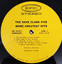 Load image into Gallery viewer, The Dave Clark Five : More Greatest Hits (LP, Comp)