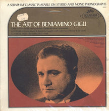 Load image into Gallery viewer, Beniamino Gigli : The Art Of Beniamino Gigli (LP, Comp, Mono)