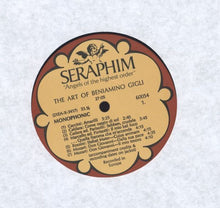 Load image into Gallery viewer, Beniamino Gigli : The Art Of Beniamino Gigli (LP, Comp, Mono)