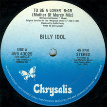 Load image into Gallery viewer, Billy Idol : To Be A Lover (12&quot;)