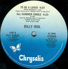Load image into Gallery viewer, Billy Idol : To Be A Lover (12&quot;)