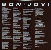 Load image into Gallery viewer, Bon Jovi : Bon Jovi (LP, Album, PRC)