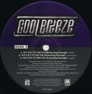 Cool Breeze (2) : Cre-A-Tine (I Got People...) / We Get It Crunk (12")