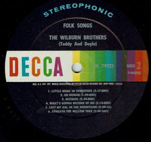 Load image into Gallery viewer, The Wilburn Brothers : Folk Songs (LP, Album)