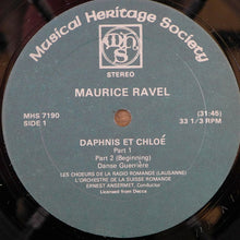 Load image into Gallery viewer, Maurice Ravel : Daphnis Et Chloé (Complete Ballet) (LP)