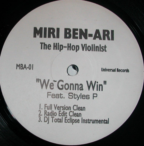 Miri Ben-Ari feat Styles P : We Gonna Win (12