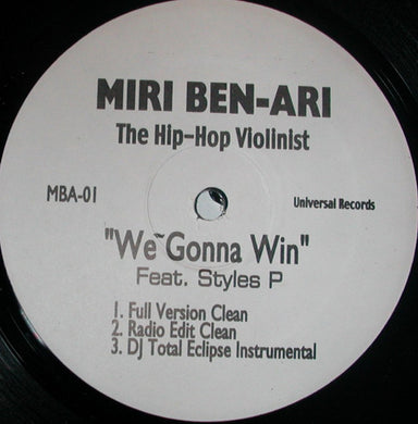 Miri Ben-Ari feat Styles P : We Gonna Win (12