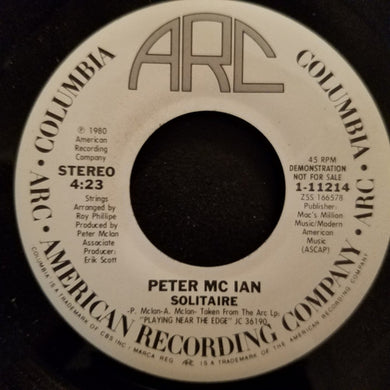 Peter Mc Ian* : Solitaire (7