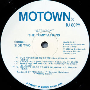 The Temptations : Reunion (LP, Album, Promo)