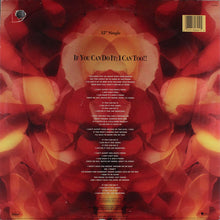 Load image into Gallery viewer, Meli&#39;sa Morgan : If You Can Do It: I Can Too!! (12&quot;, Single)