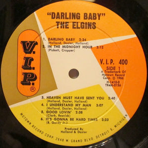 The Elgins : Darling Baby (LP, Album, Mono)