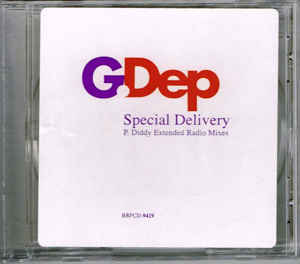 G.Dep* : Special Delivery (CD, Single, Promo)