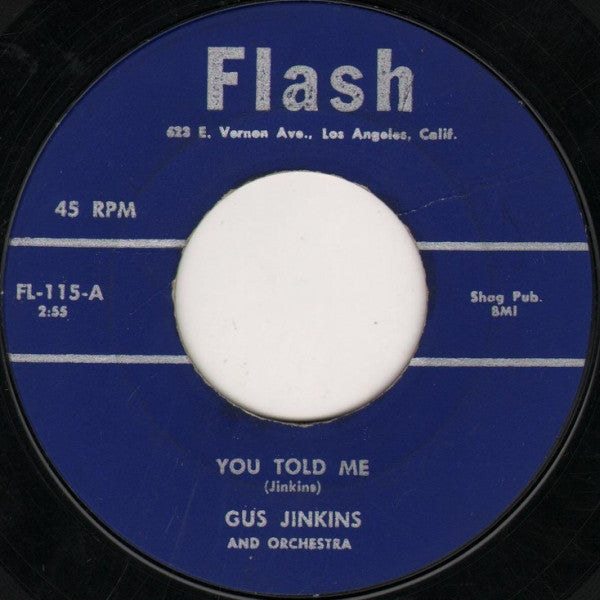 Gus Jenkins Orchestra : You Told Me / Tricky (7