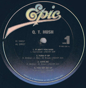 Q.T. Hush : Q.T. Hush (LP, Album)