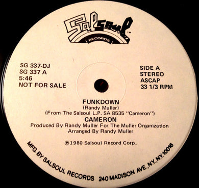 Cameron* : Funkdown / Get It Off (12