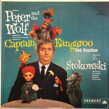 Load image into Gallery viewer, Prokofiev* - Captain Kangaroo, Bob Keeshan, Stokowski* Conducting The Stadium Symphony Orchestra Of New York : Peter And The Wolf (Orchestral Suite, Opus 67) (LP, Album)