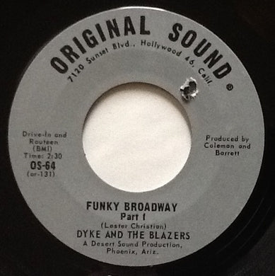 Dyke & The Blazers : Funky Broadway (7