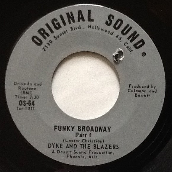 Dyke & The Blazers : Funky Broadway (7