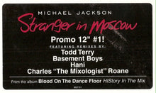 Load image into Gallery viewer, Michael Jackson : Stranger In Moscow (12&quot;, Promo, #1)
