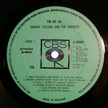 Load image into Gallery viewer, Shakin' Stevens And The Sunsets : I'm No J.D. (LP, Album)
